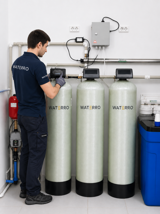 Maintenance of all types of Water Systems (at the client's place)