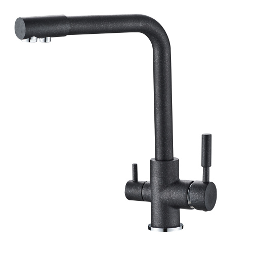 Kitchen Faucet mod. A-103-BLACK STONE (HOT-COLD-RO)_main.jpg