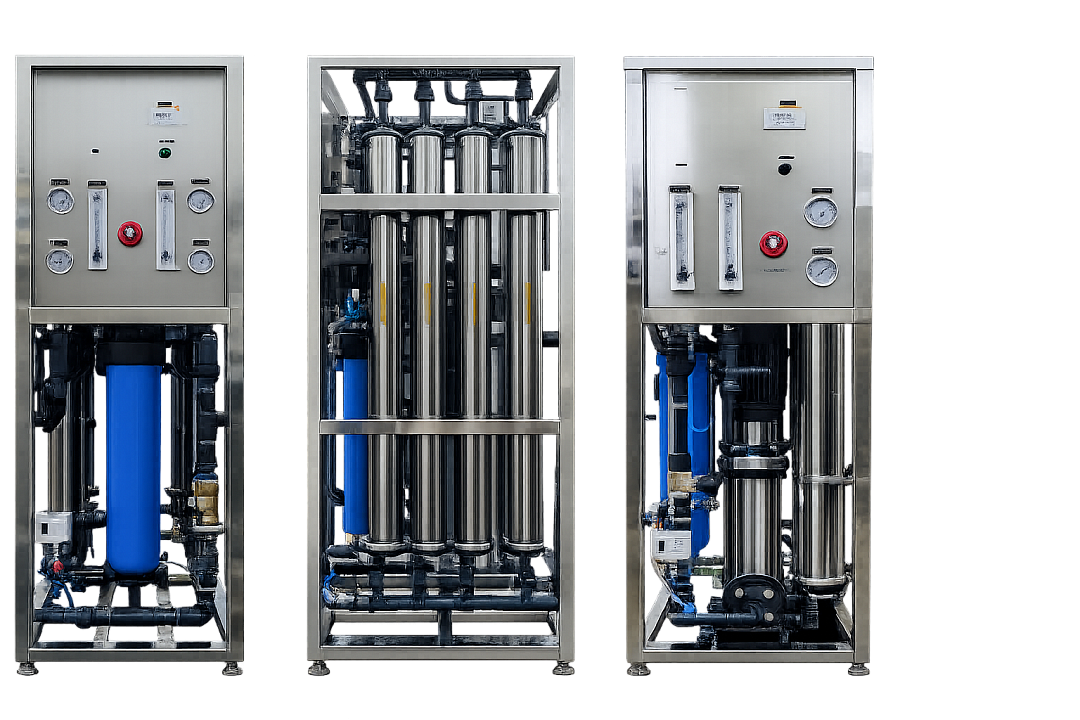 Industrial reverse osmosis filtration